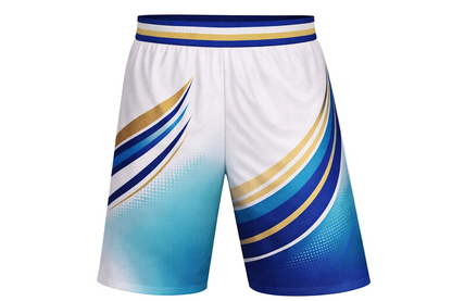 Custom Teal White Gold Basketball Jersey Set