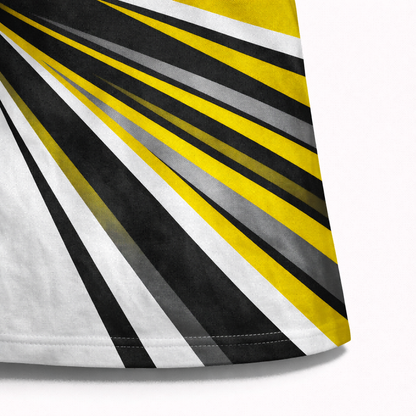 Vibrant Yellow & Black Racing Shirt