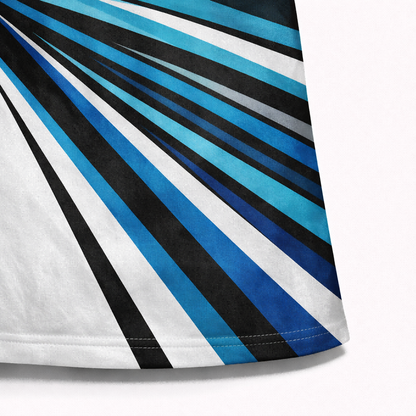 Teal & Black Custom Pit Crew Shirt